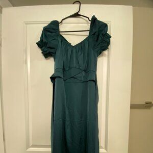 Green Summer Wedding Guest Dress